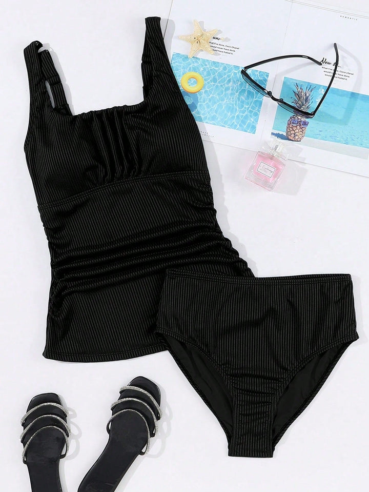 Costum de baie SHEIN, negru