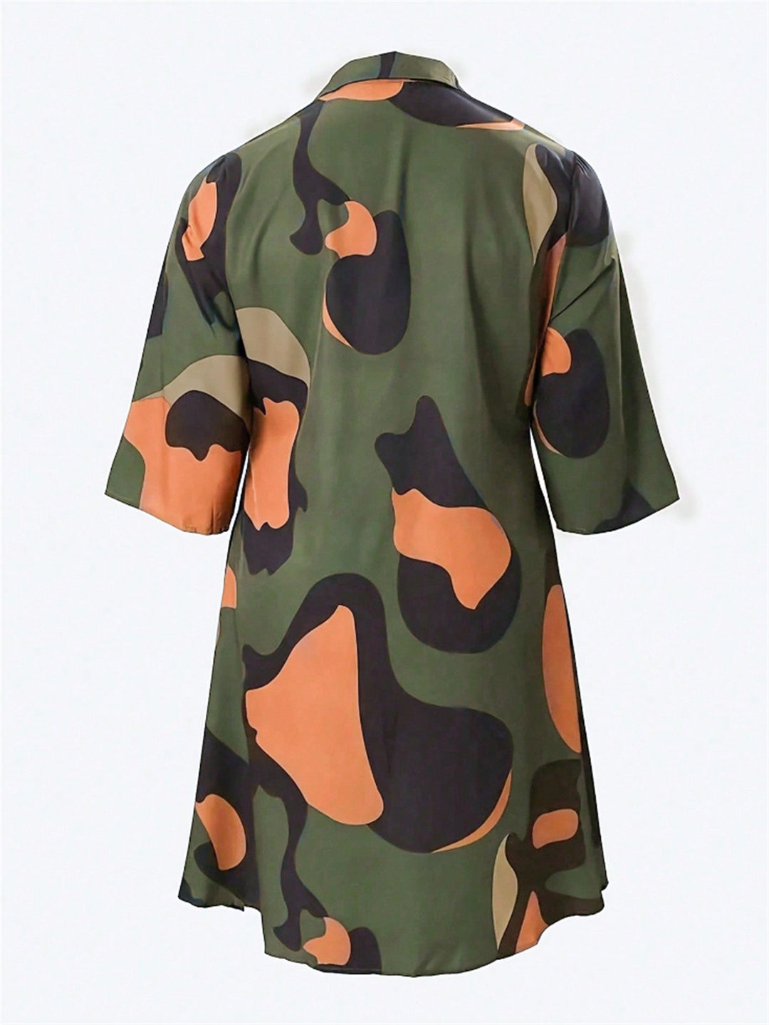 Rochie midi SHEIN, kaki