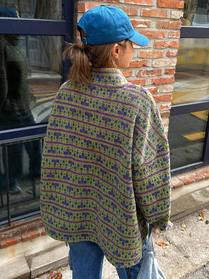 Pulóver SHEIN, khaki