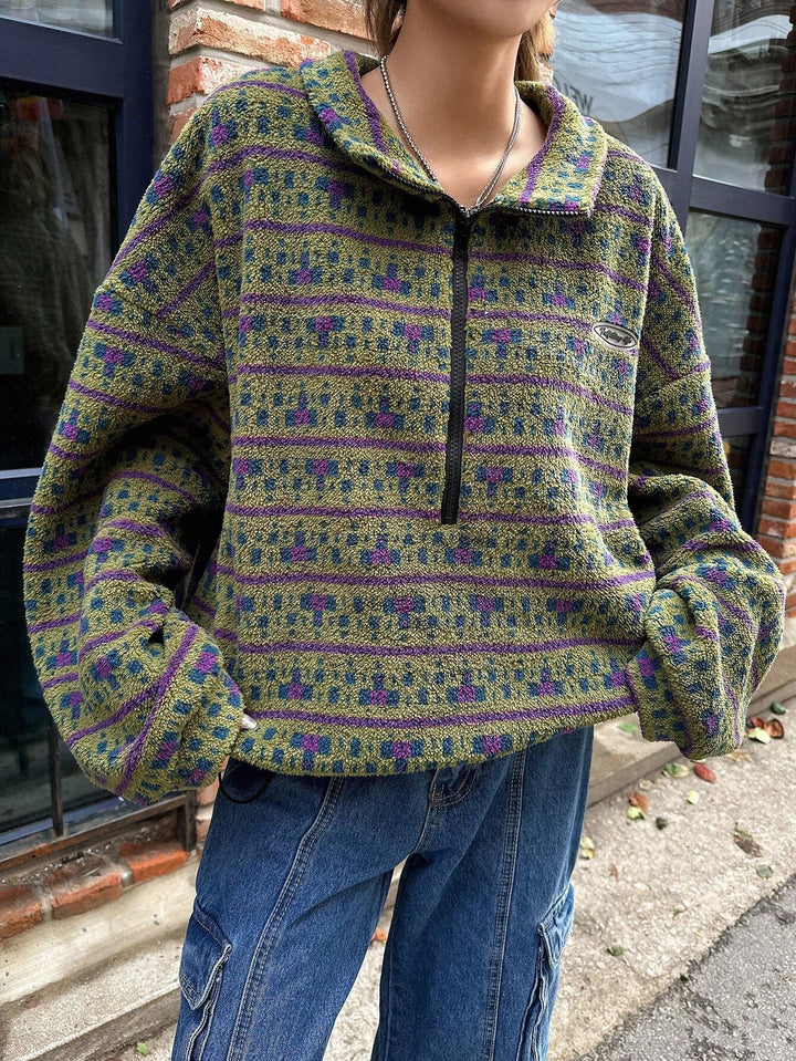Pulóver SHEIN, khaki