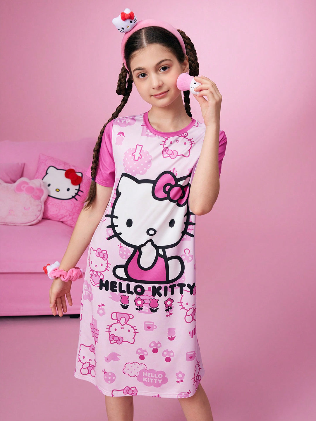 Pijama SHEIN, roz