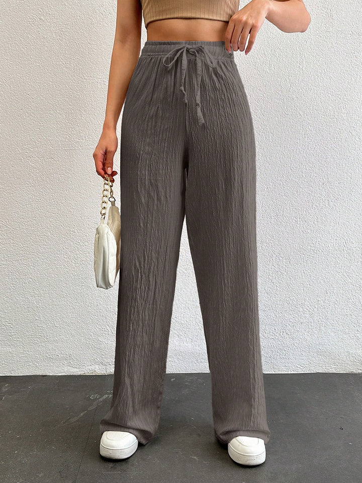 Pantaloni SHEIN, maro