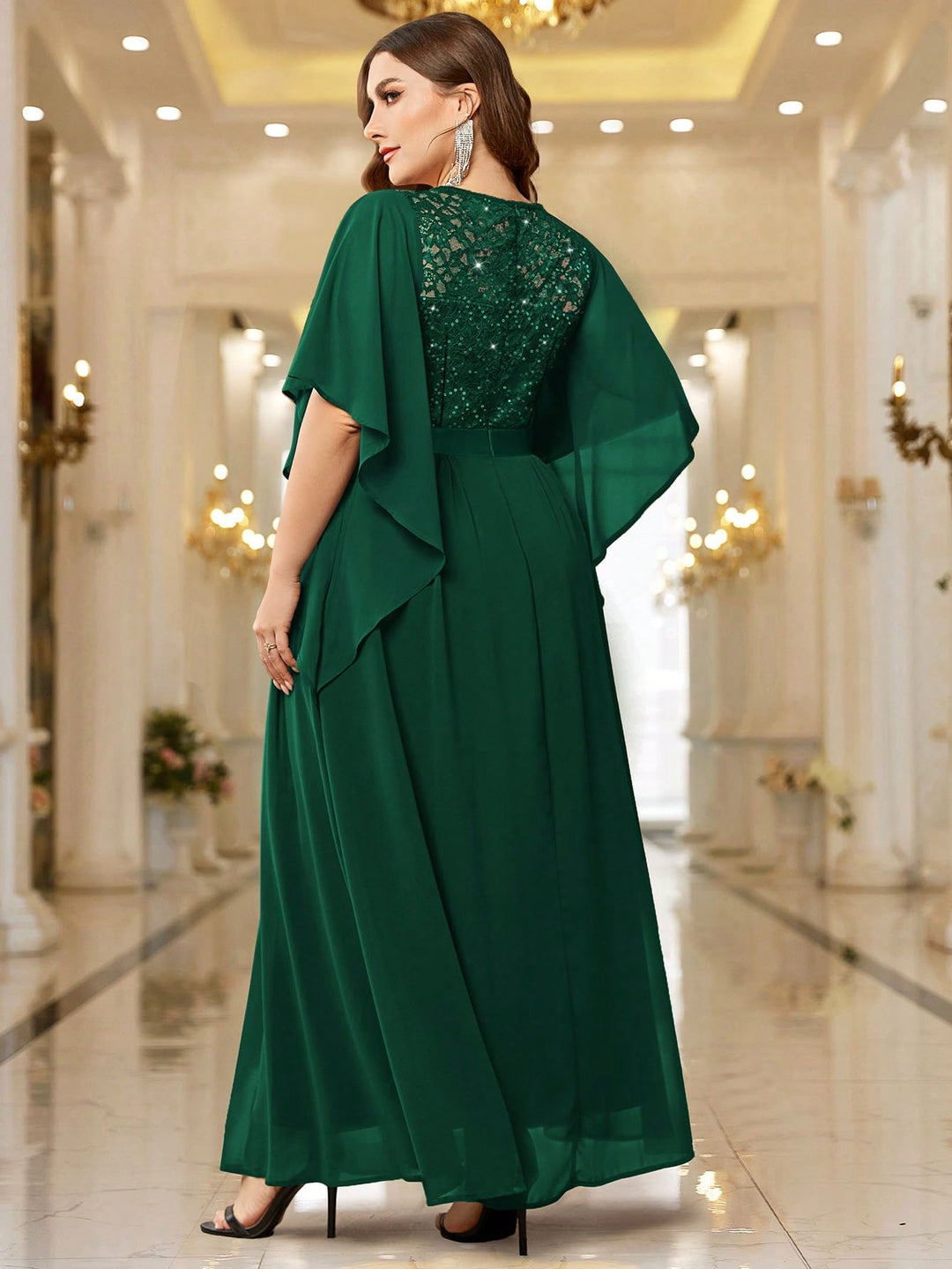 Rochie SHEIN, verde