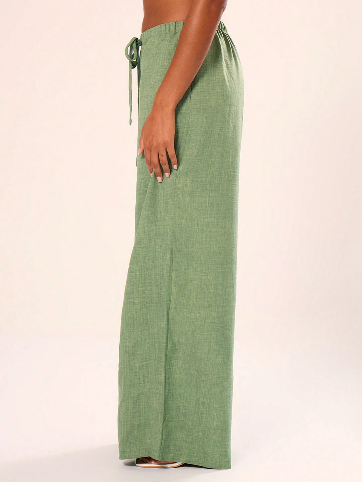Pantaloni SHEIN, verde