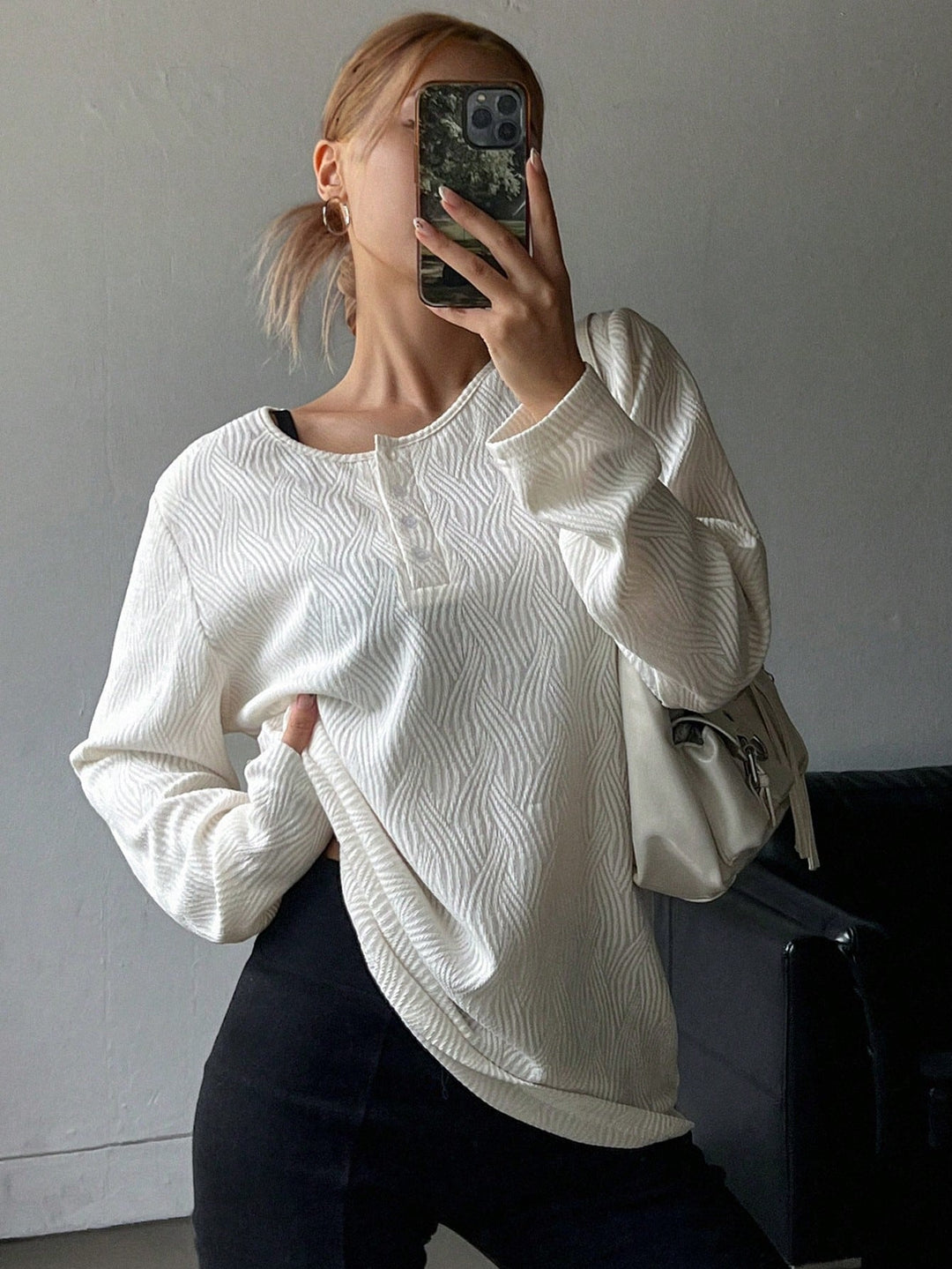 Tricou SHEIN, bej