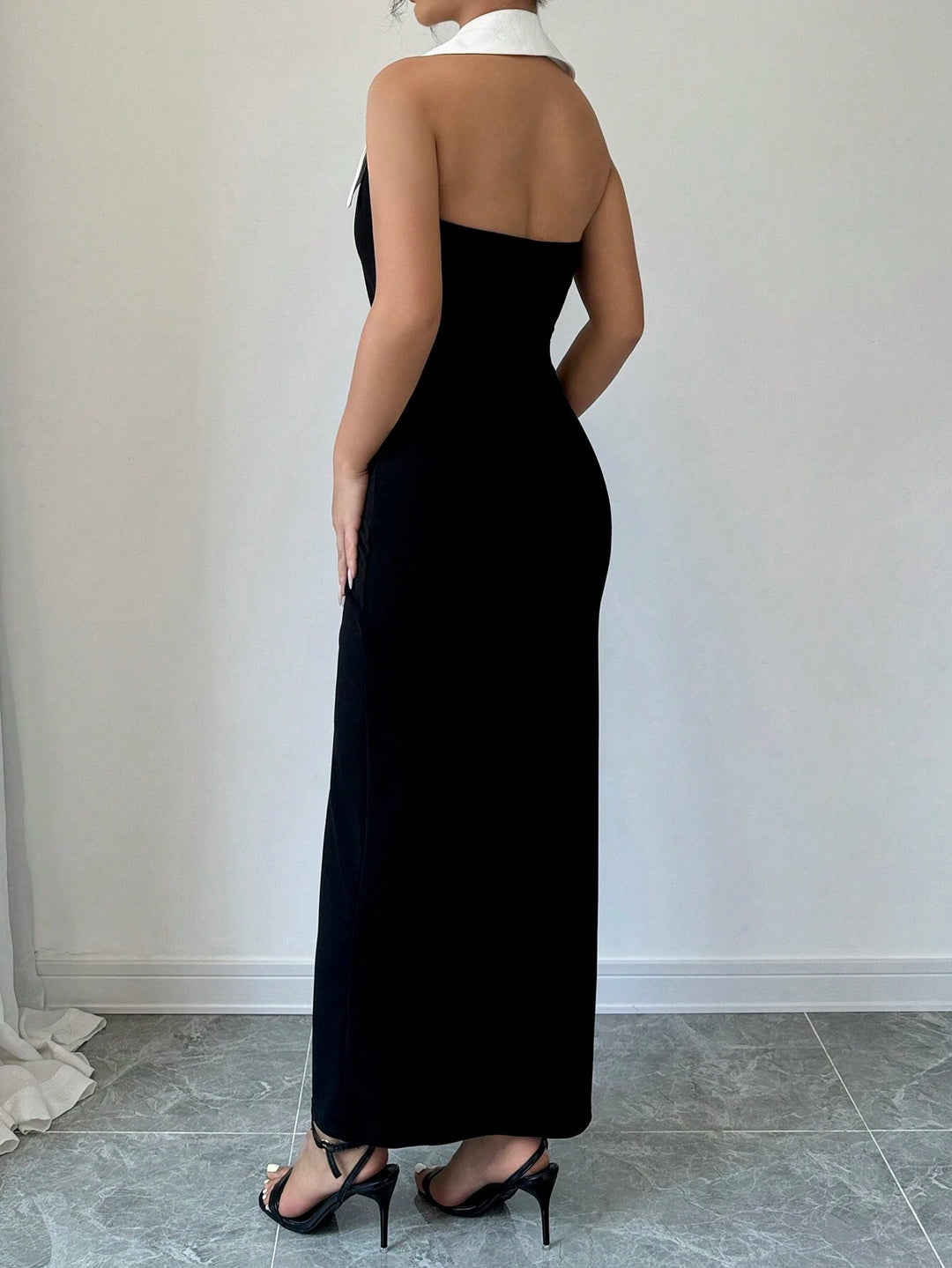 Rochie maxi SHEIN, negru