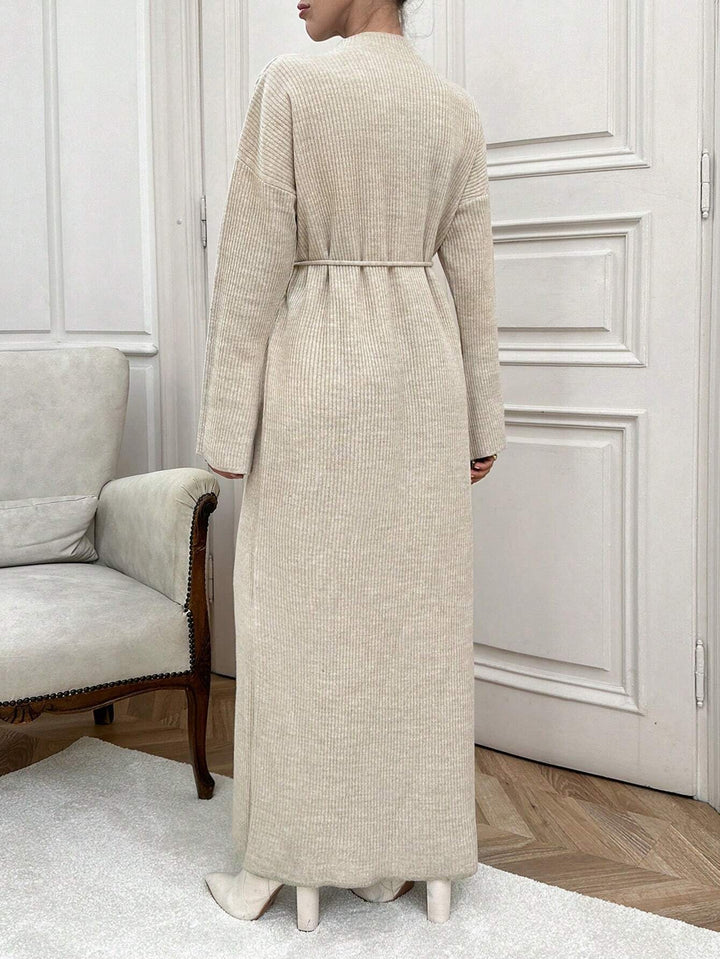 Rochie maxi SHEIN, bej