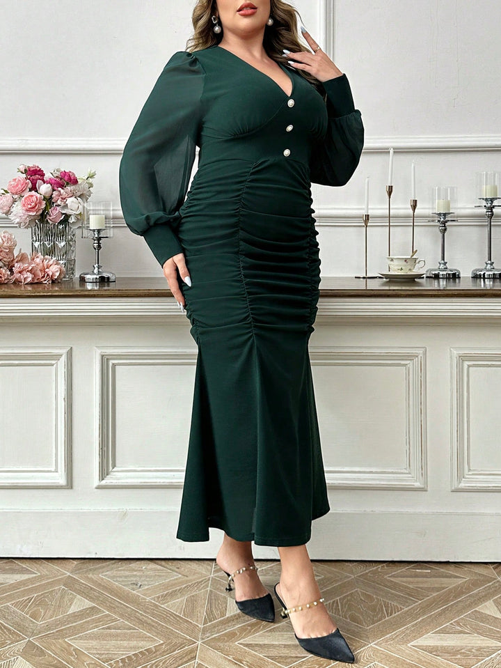 Rochie SHEIN, verde