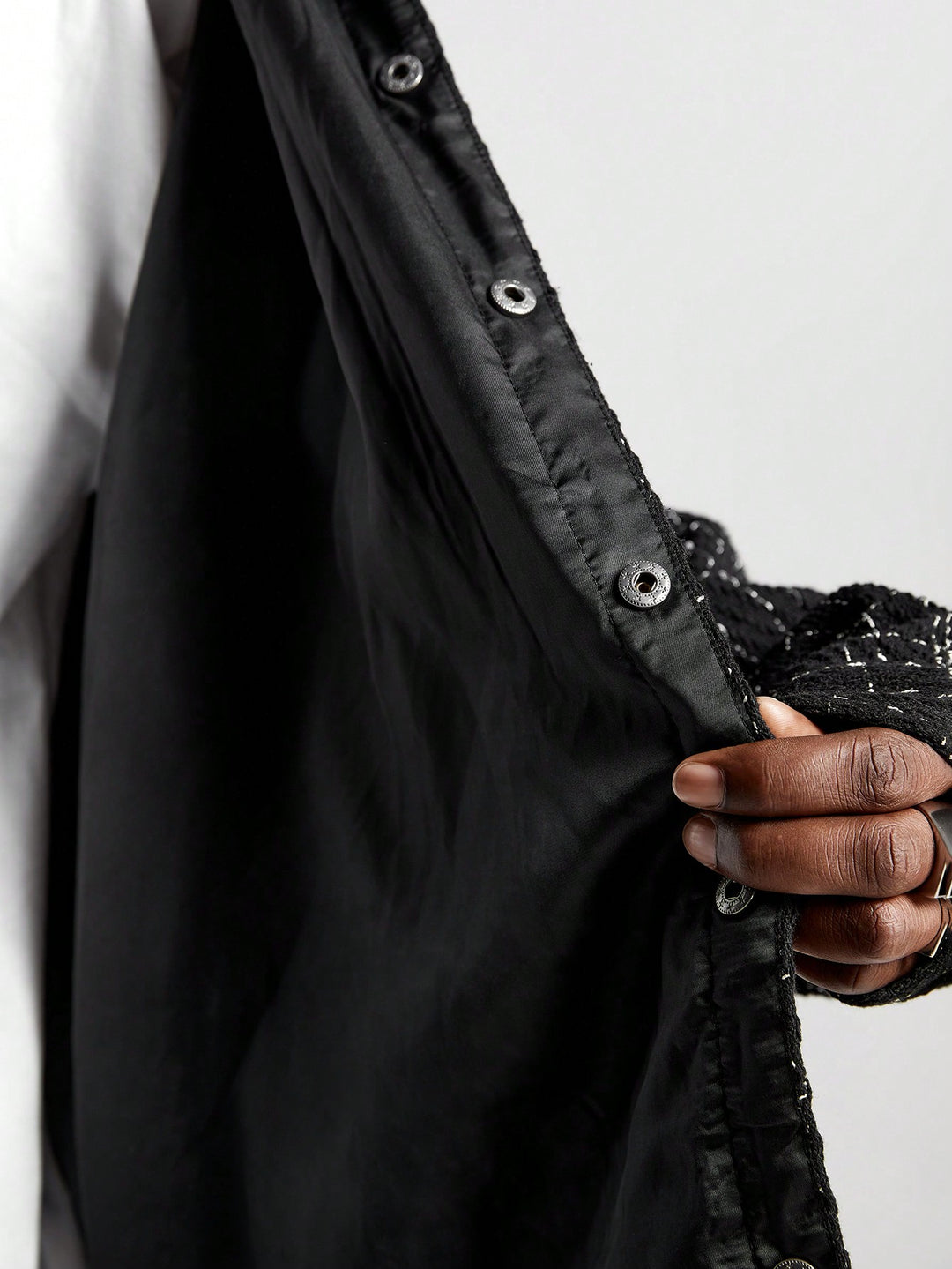 SHEIN Jacket, Black