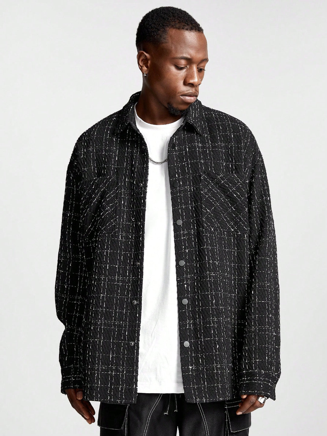 SHEIN Jacket, Black