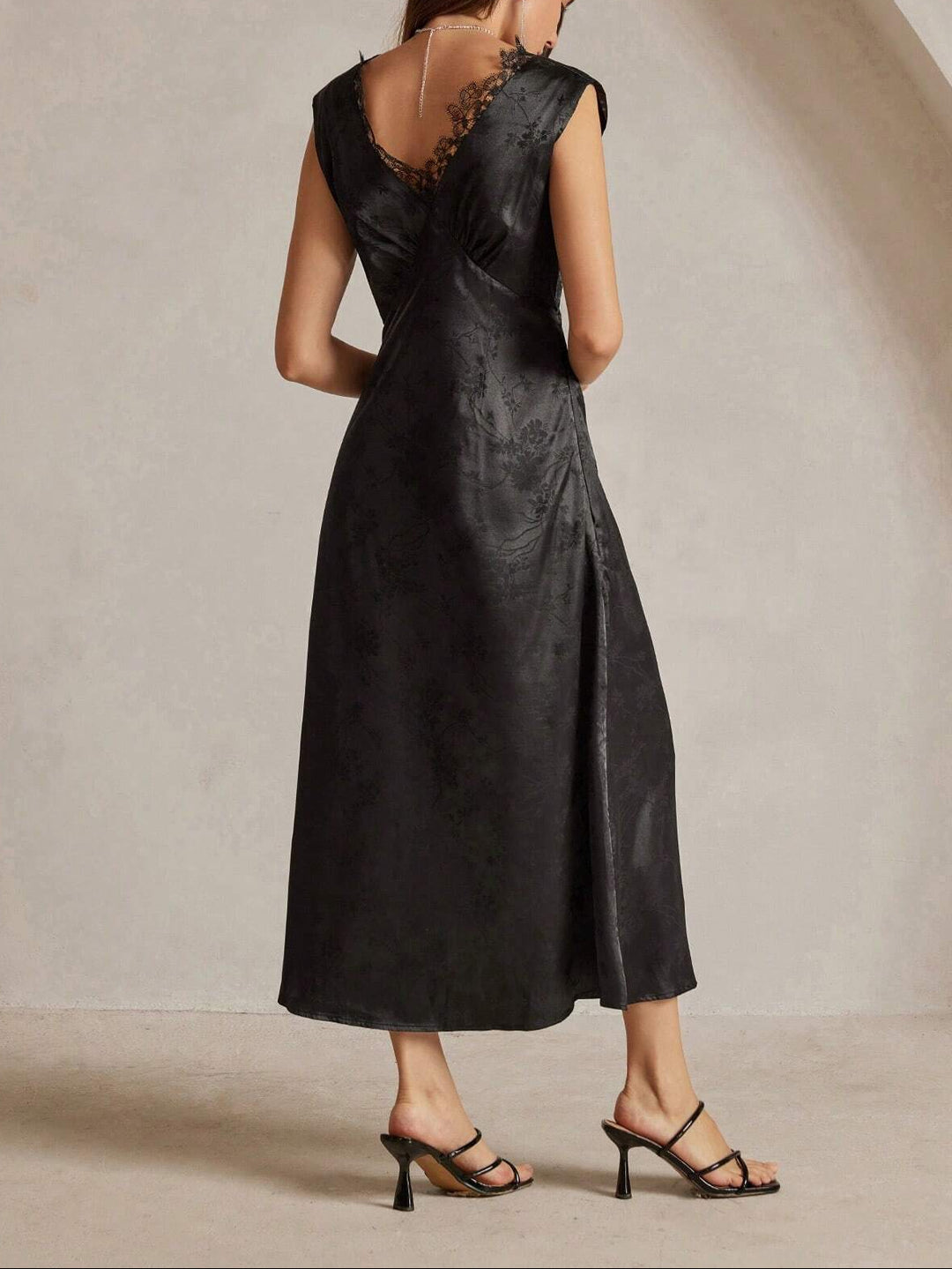 Rochie midi SHEIN, negru