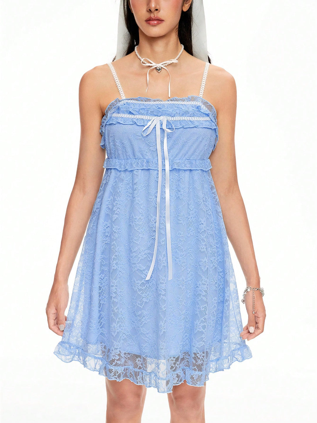 Rochie scurtă SHEIN, albastru