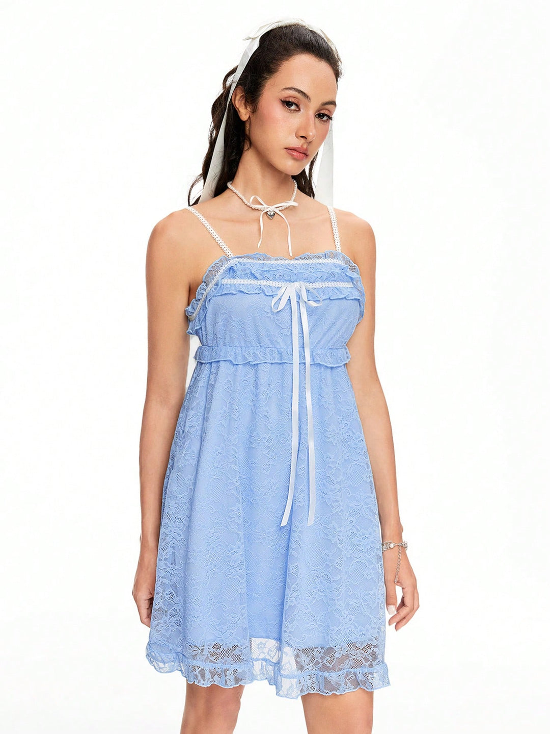 Rochie scurtă SHEIN, albastru
