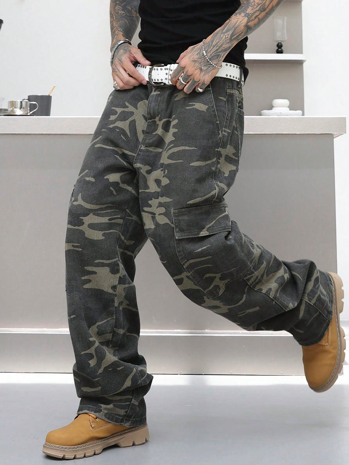 Jeans SHEIN, khaki