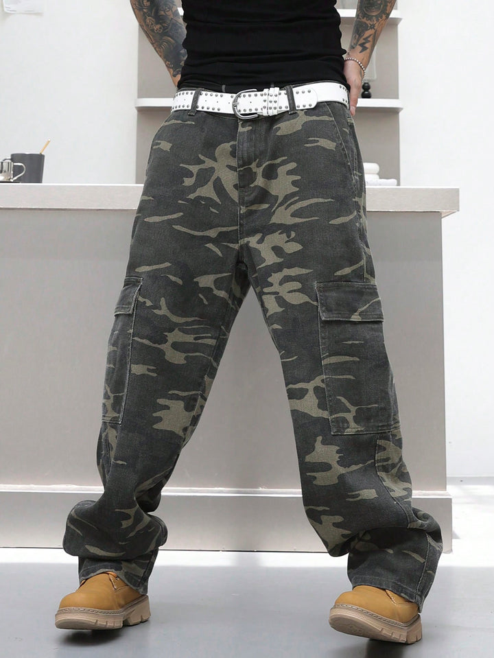 Jeans SHEIN, khaki