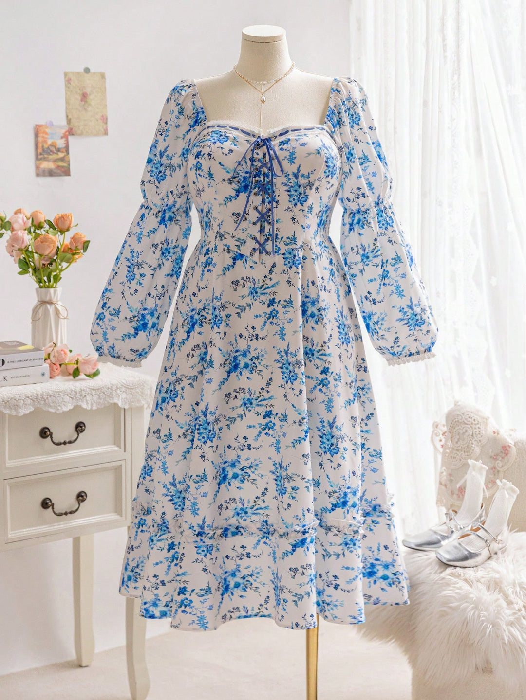 Rochie SHEIN, mix culori