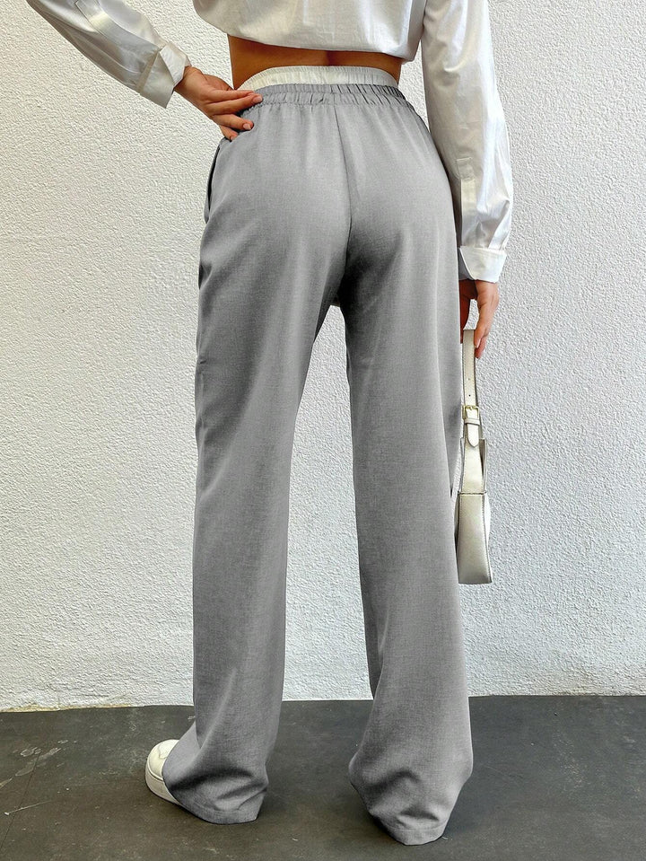 Pantaloni SHEIN, gri