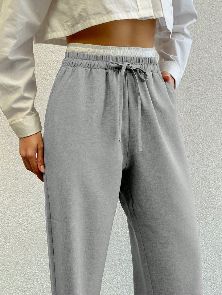Pantaloni SHEIN, gri