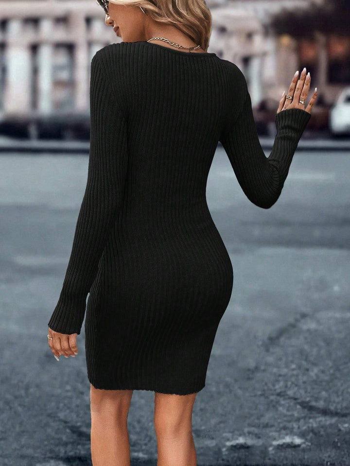 Rochie mini SHEIN, negru