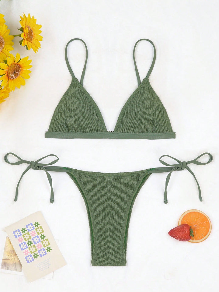 Set bikini SHEIN, verde