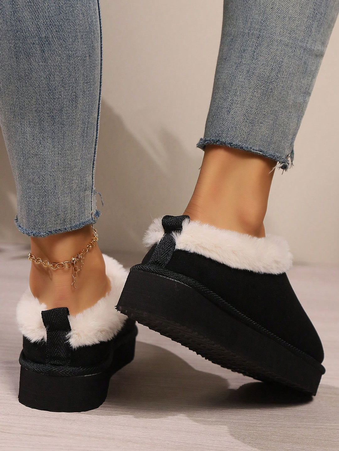 Cizme SHEIN, negru