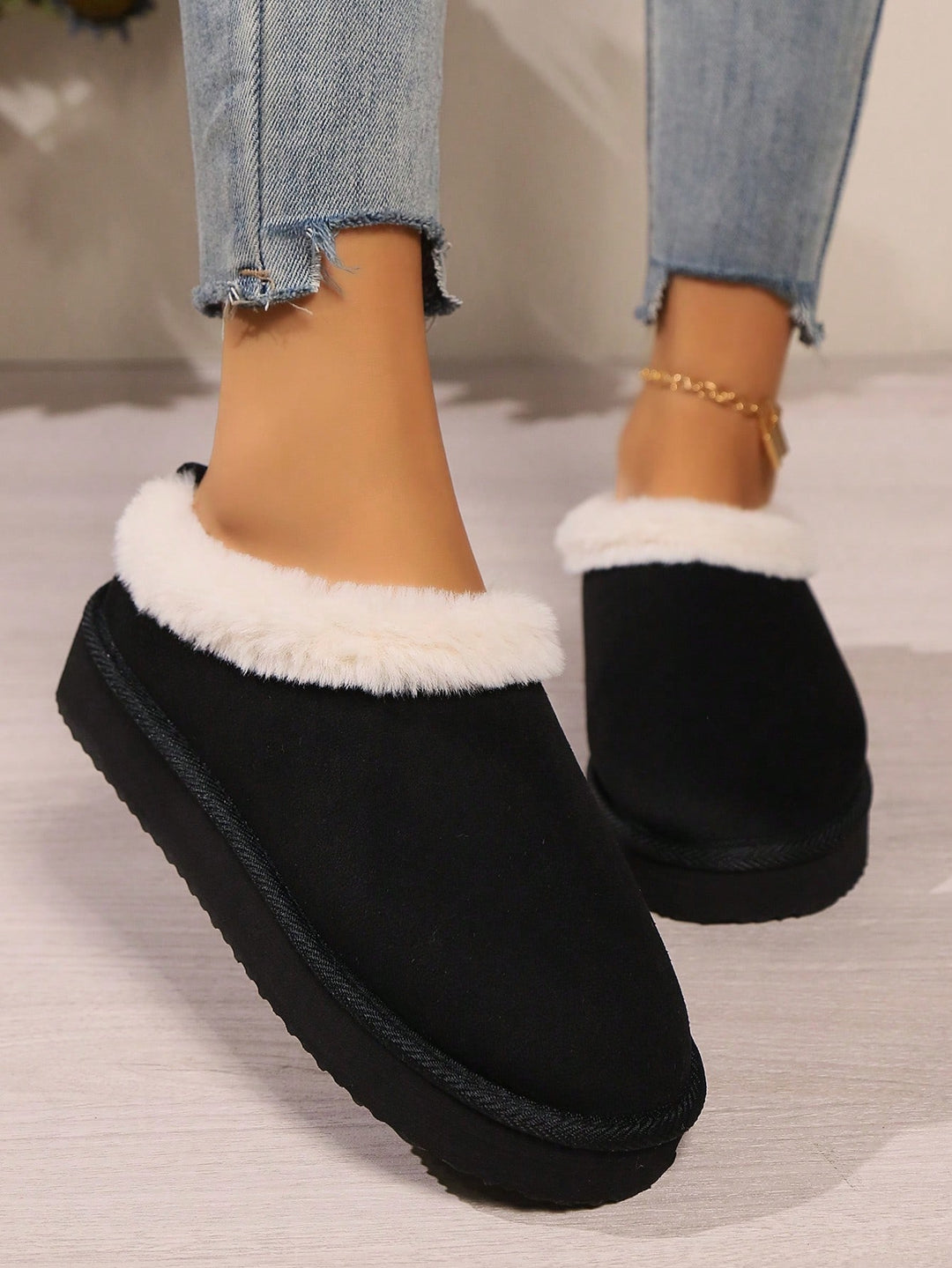 Cizme SHEIN, negru