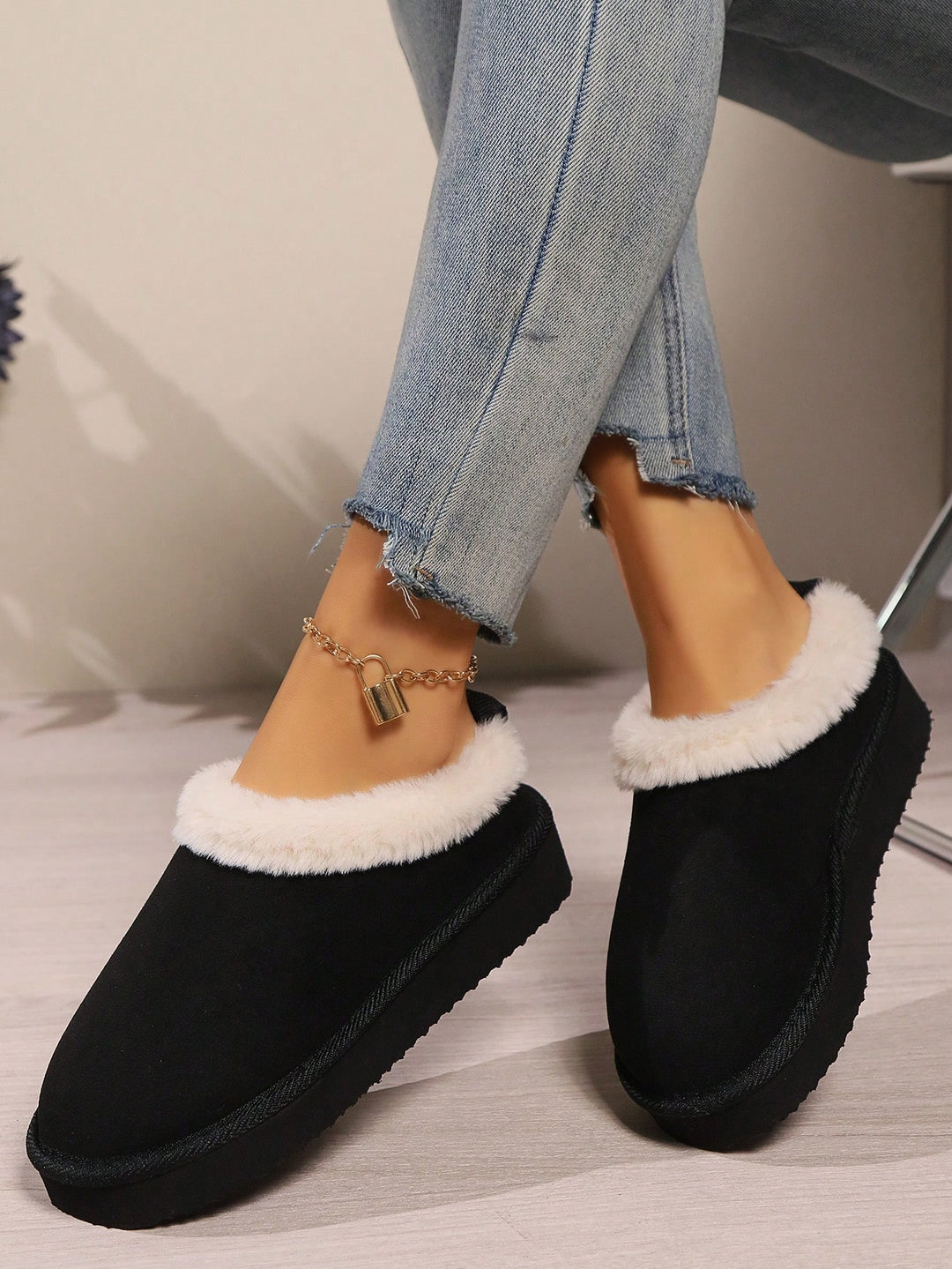 Cizme SHEIN, negru