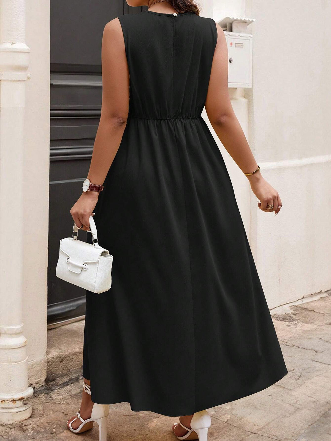 Rochie maxi SHEIN, negru