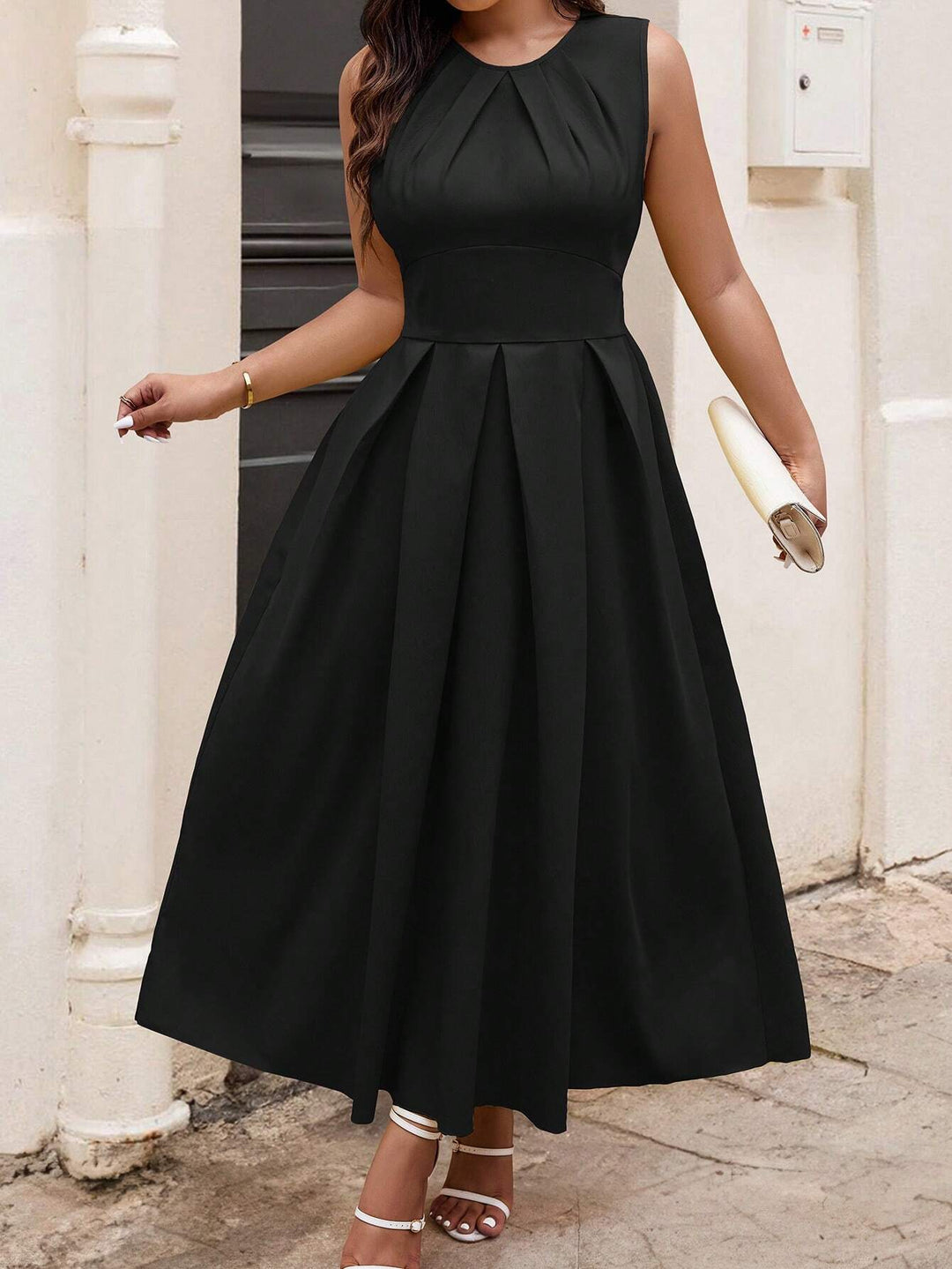 Rochie maxi SHEIN, negru