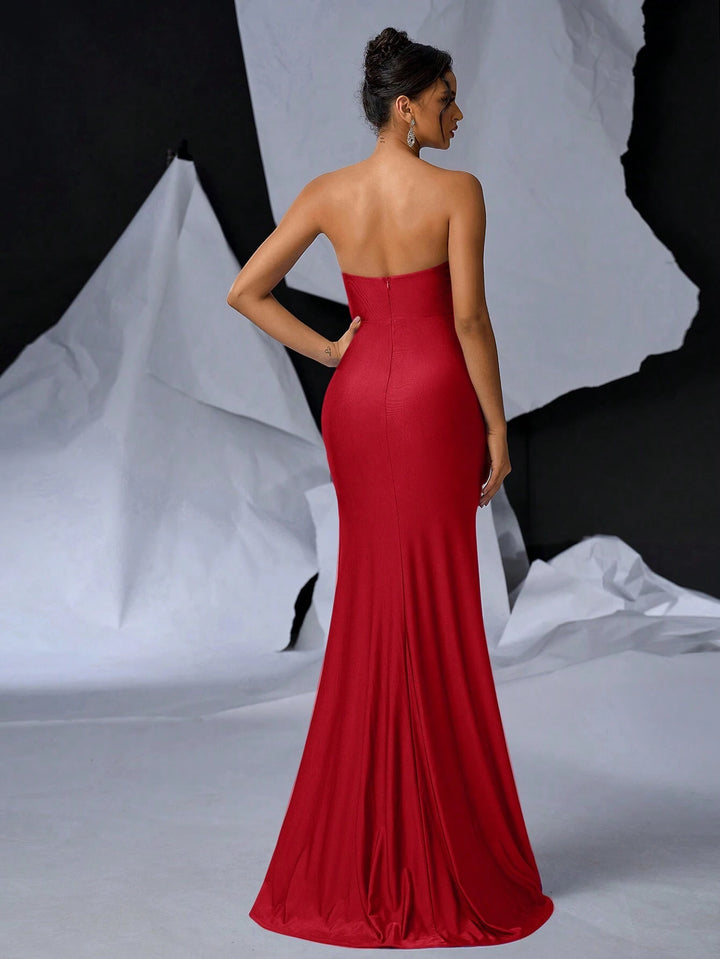 Rochie maxi SHEIN, roșu