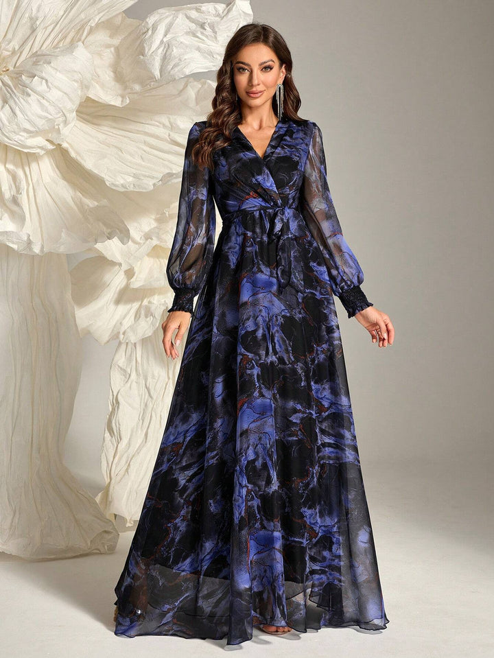 Rochie maxi SHEIN, mix culori
