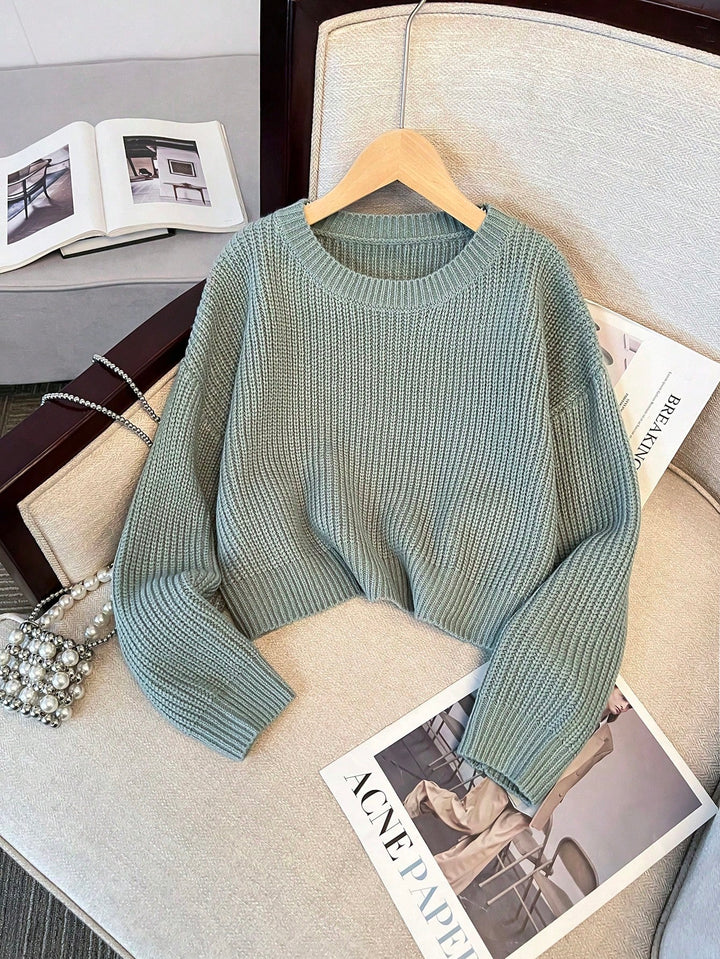 Pulover SHEIN, verde