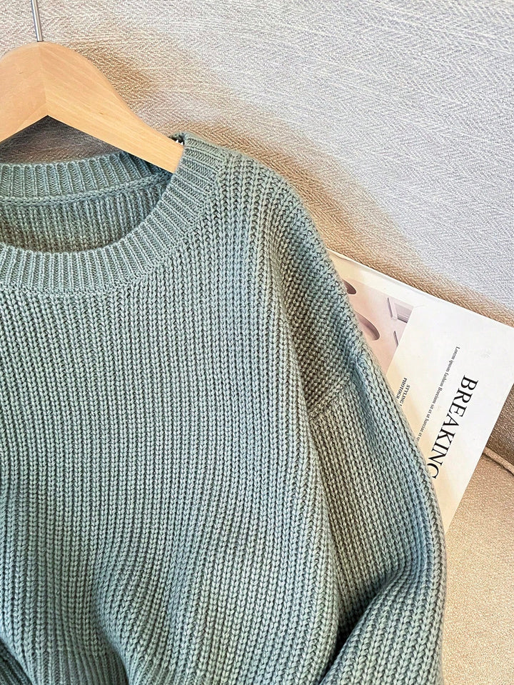 Pulover SHEIN, verde