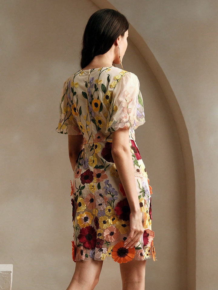 Rochie scurtă SHEIN, mix culori