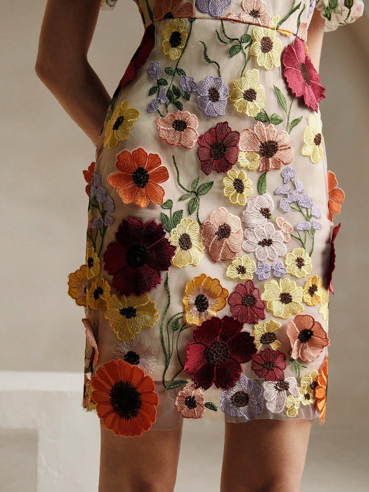 Rochie scurtă SHEIN, mix culori