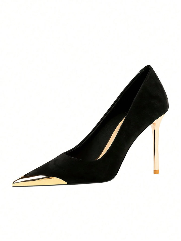 Pantofi cu toc SHEIN, negru