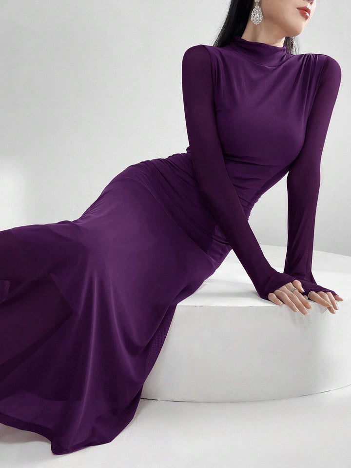 Rochie maxi SHEIN, mov