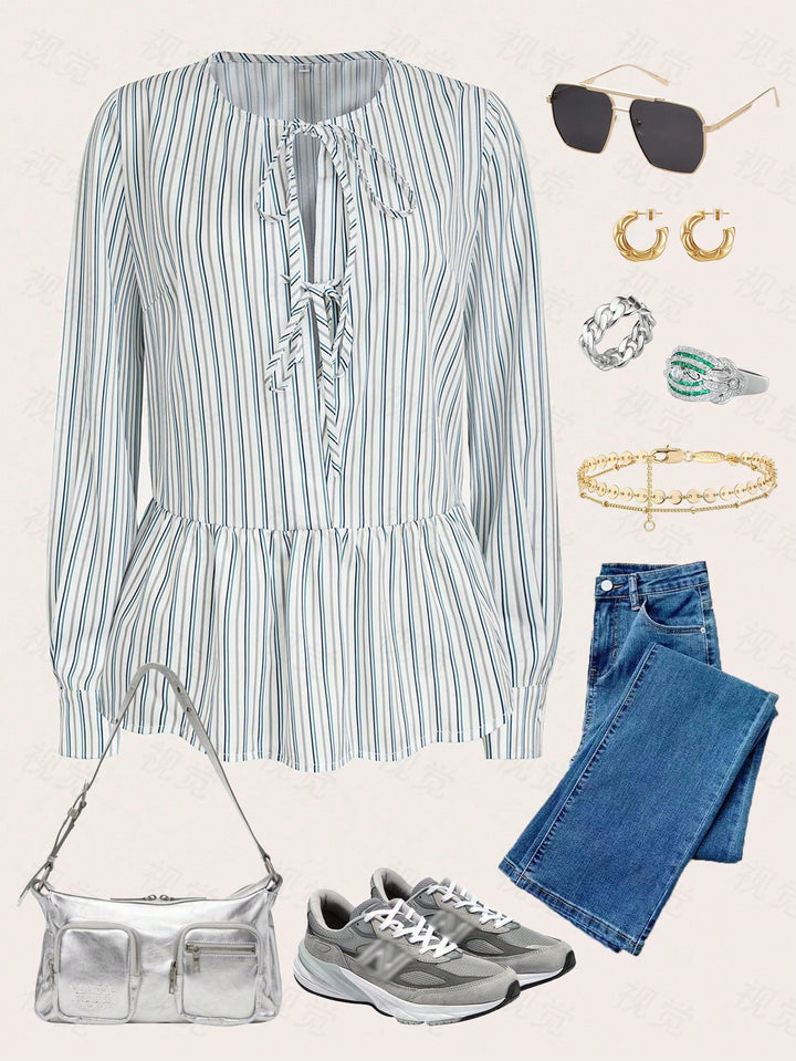 Bluza casual SHEIN, mix culori