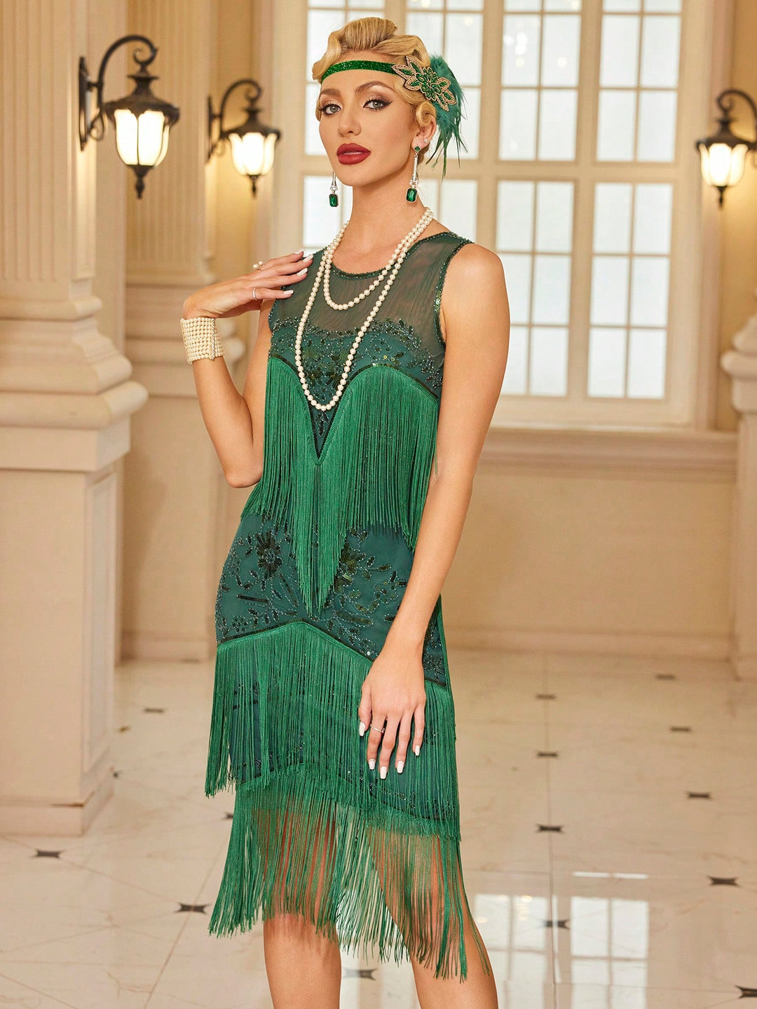Rochie SHEIN, verde