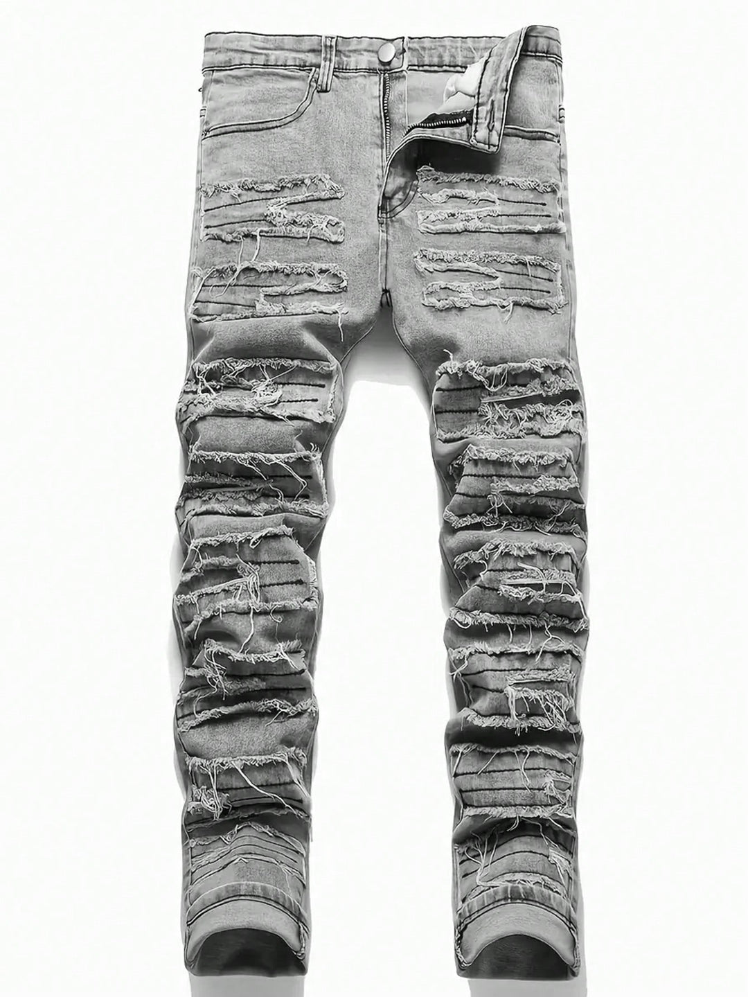 Jeans SHEIN, gri