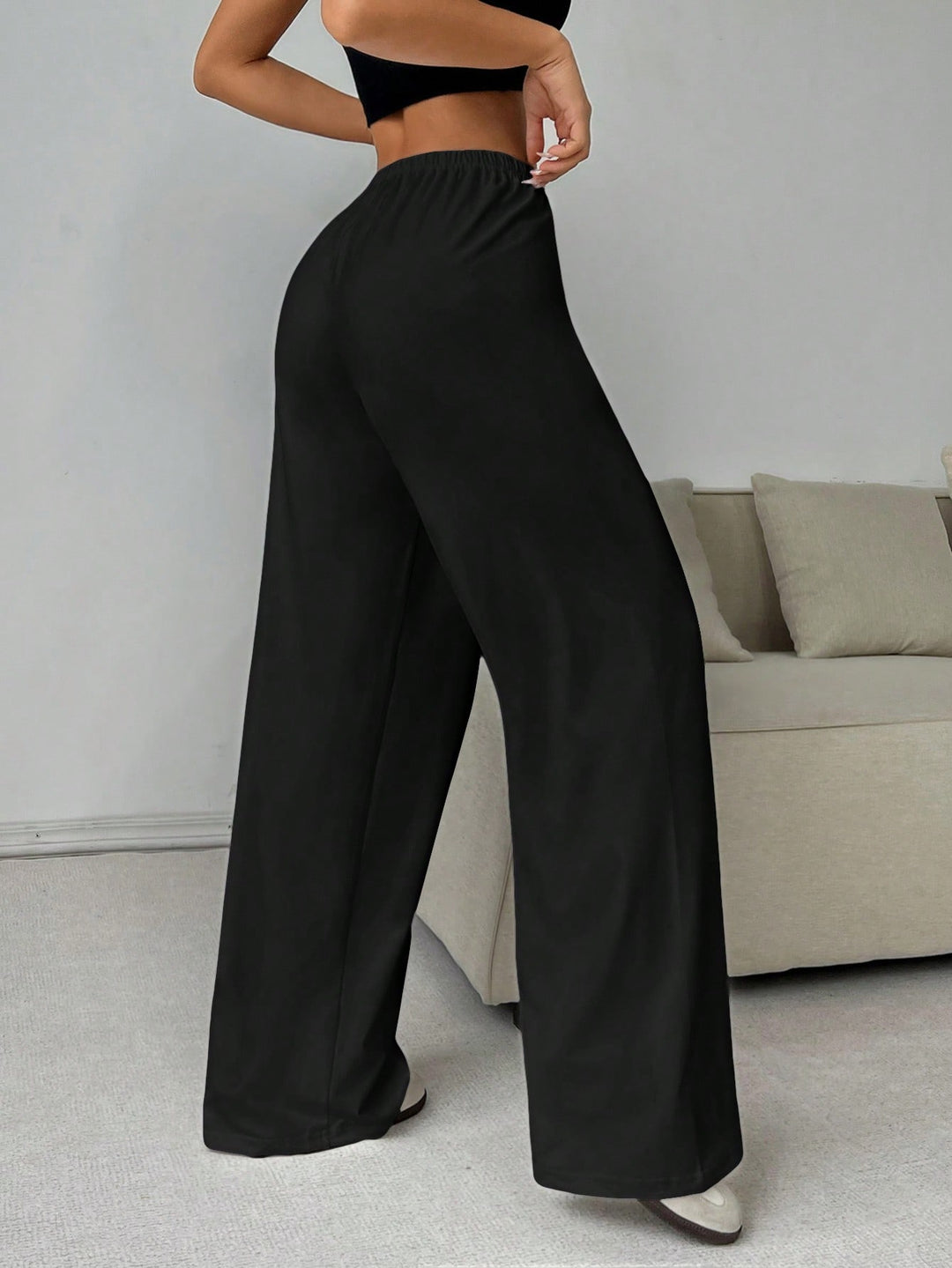 Pantaloni SHEIN, negru