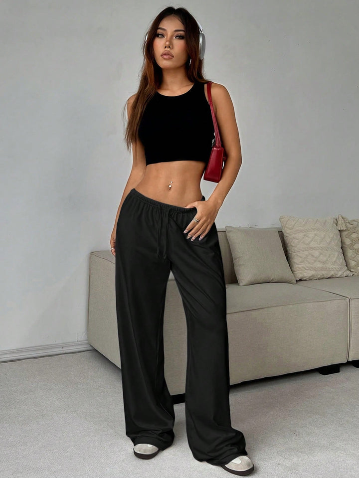 Pantaloni SHEIN, negru
