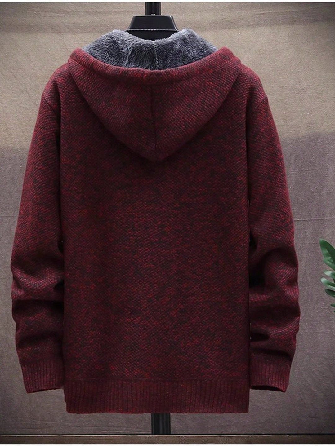Cardigan SHEIN, vișiniu