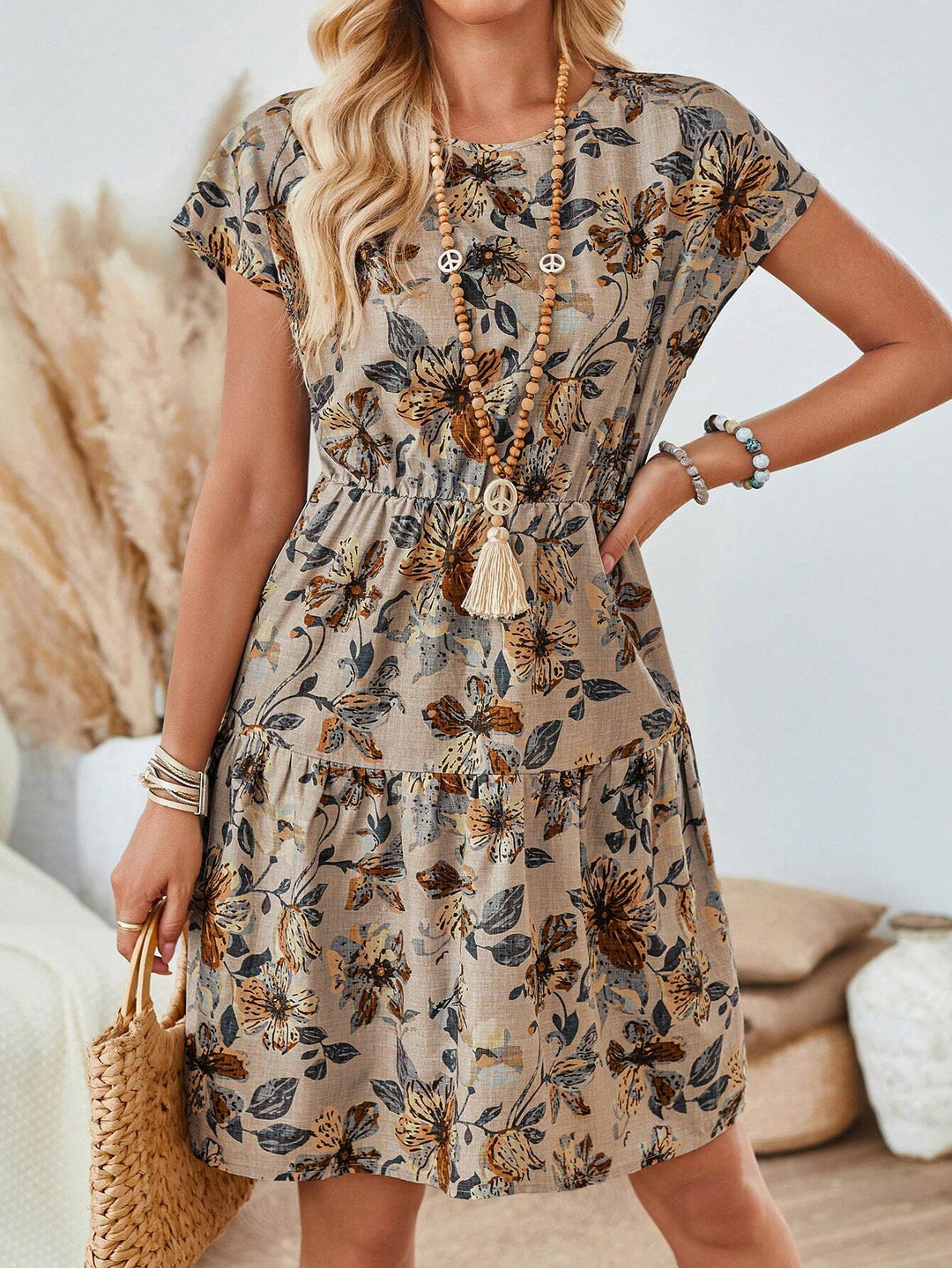 SHEIN mini ruha, mix színek