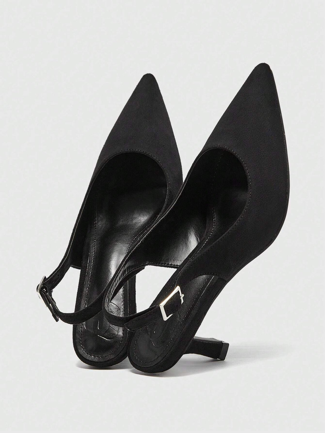 Pantofi cu toc SHEIN, negru