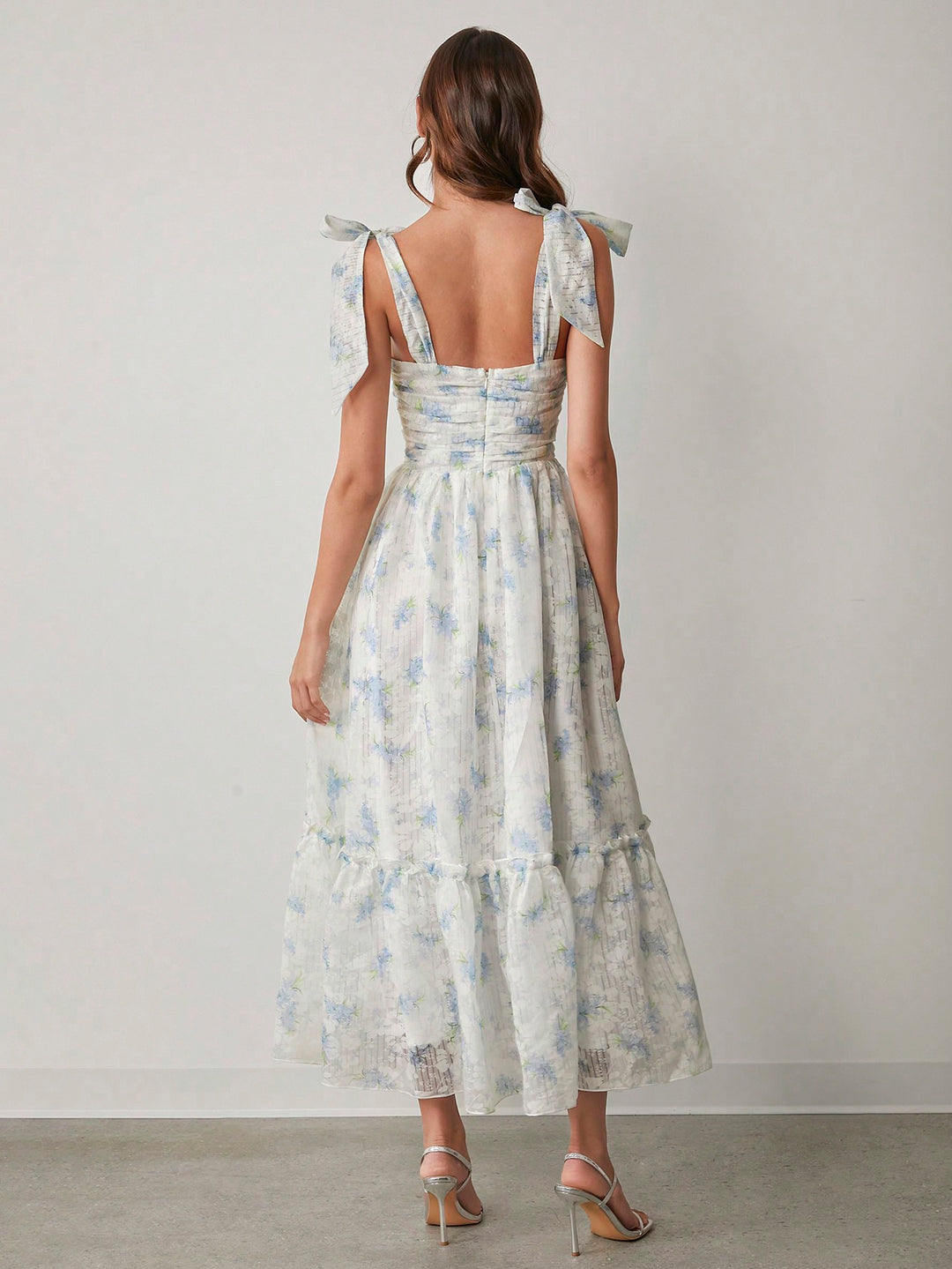 Rochie maxi SHEIN, mix culori