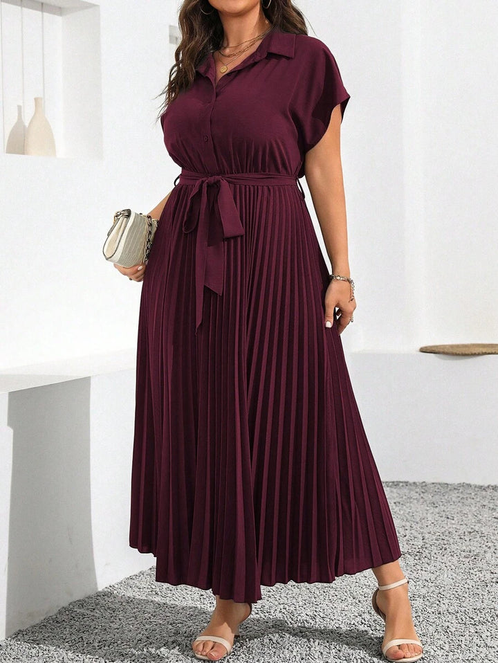Rochie maxi SHEIN, vișiniu