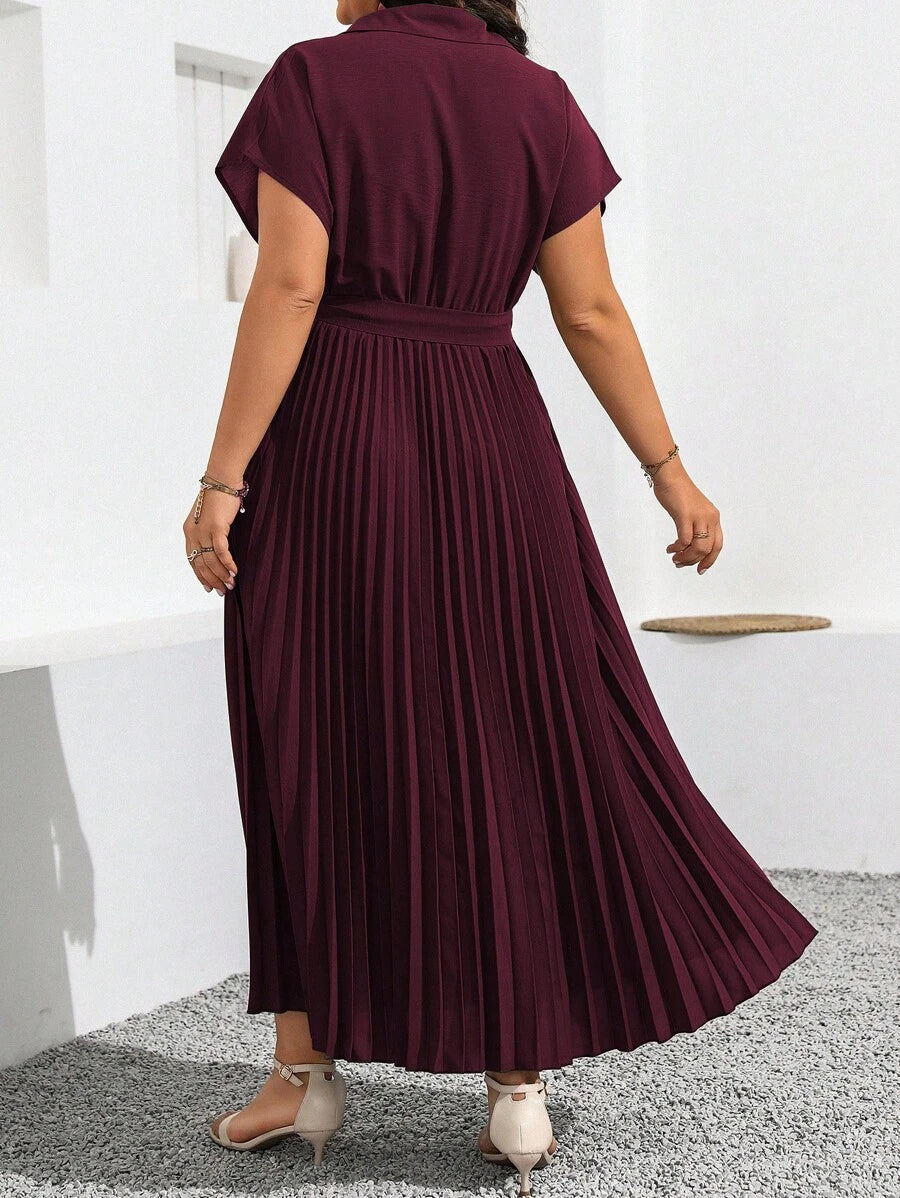 Rochie maxi SHEIN, vișiniu