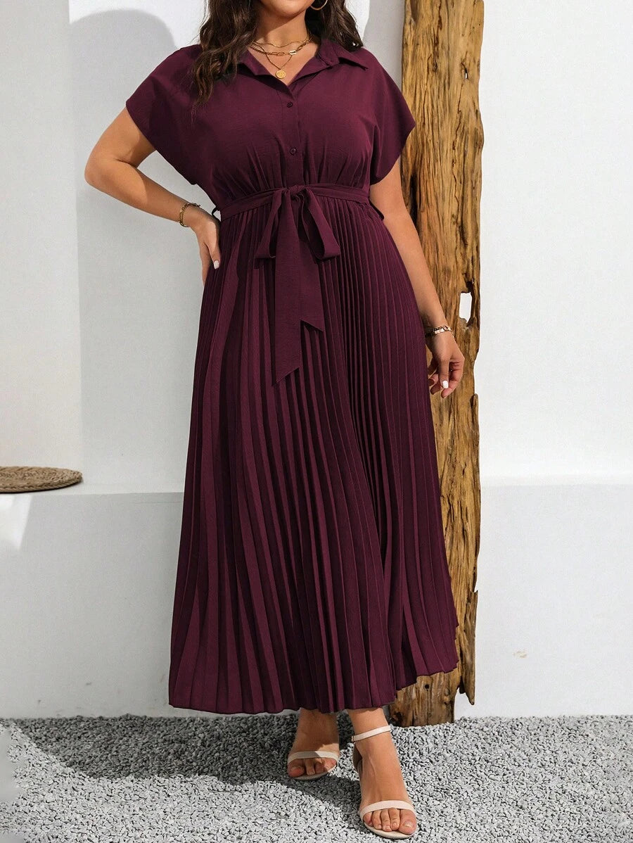 Rochie maxi SHEIN, vișiniu