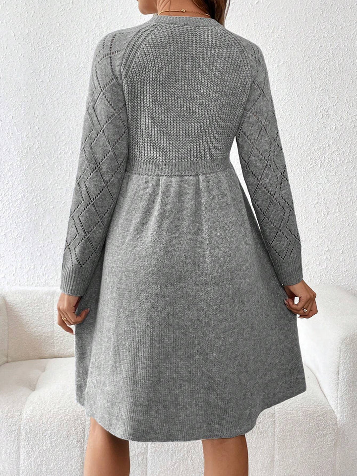 Rochie midi SHEIN, gri
